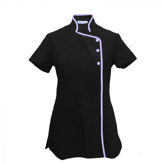 Naomi top black/white